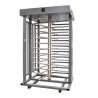 Torniquete Sencillo / Cuerpo Completo / Interior/Exterior / 100% Acero con Pintura Gris / EJE CENTRAL de Acero Inoxidable /Acabado de Lujo / Alto Tráfico