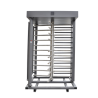 Torniquete Sencillo / Cuerpo Completo / Interior/Exterior / 100% Acero con Pintura Gris / EJE CENTRAL de Acero Inoxidable /Acabado de Lujo / Alto Tráfico