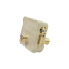 Cerradura Eléctrica / Incluye Llave / Derecha/ Con Botón integrado /Exterior