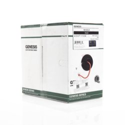 Bobina de 305 Metros de Alambre / 4 x 18 AWG / Riser / Tipo FPLR-CL3R / Resistente al Fuego / Color Rojo / Para Sistemas Contra Incendio o Sistemas de Evacuación