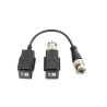 Kit de Transceptores (Baluns) con Terminal PUSH SUPERIOR, Resolución 4K , Cable flexible COAXIAL Blindado / COAXITRON / AUDIO POR COAXITRON / Menu OSD /Conector 100% COBRE / protección TVS, Calidad PREMIUM