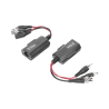 Kit de transceptores activos, envía alimentación 12V/24Vcc/AC, video y audio a una distancia de hasta 150 m en 4K para aplicaciones de video por UTP Cat 5e / 6 en alta definición. 