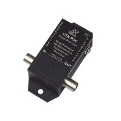 Protector contra Descargas Para Ethernet / Extensor PoE / Alimentación sobre Cable Coaxial / Impedancia de 75 Ohms