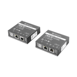 Kit extensor IP y PoE por cable UTP CAT5E hasta 500 mts @ 100 mbps