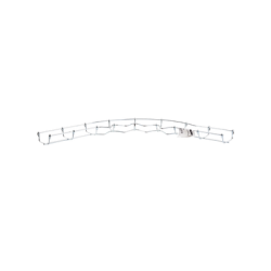 Curva Pre-Fabricada Horizontal de 90° con medidas de 33 mm de Peralte y 50 mm Ancho (33/50 mm)