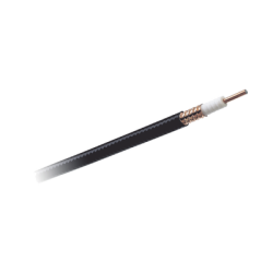 Cable coaxial Heliax de 1-1/4". Cobre corrugado. 100% Blindado.  Retazo de 20 metros