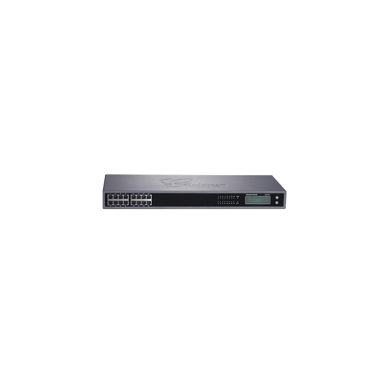 Gateway VoIP GrandStream ATA de 16 puertos FXS + 1 puerto TELCO de 50 pins, p/montaje en rack
