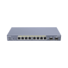 Switch PoE Administrable de 8 puertos Gigabit 802.3 af de 61.6 W y Controlador para 50 Puntos de Acceso Serie Neutron/EnTurbo.