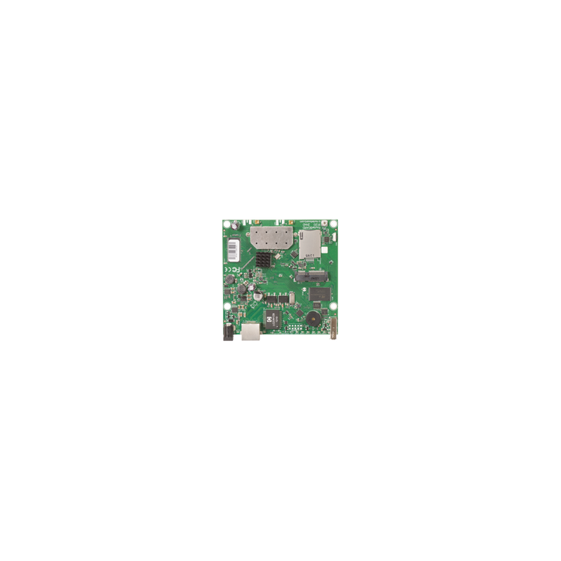 Tarjeta Inalámbrica y router en 2.4 GHz 802.11 b/g/n,  64 MB de RAM, 1 Puerto Gigabit Ethernet, Nivel de Licencia 4