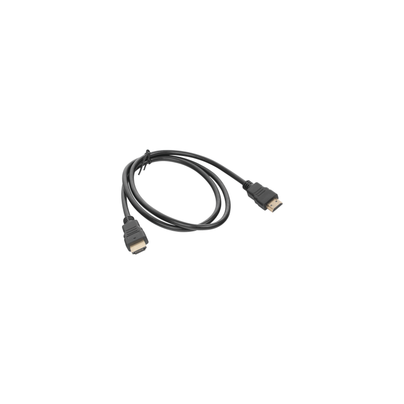 Cable HDMI de 1 Metro (High Speed) / Resolución 4K / Soporta Canal de Retorno de Audio (ARC)/ Soporta 3D / Blindado para Reducir Interferencia / Chapado en Oro / Alta Resistencia y Durabilidad.