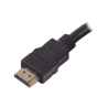 Cable HDMI de 1 Metro (High Speed) / Resolución 4K / Soporta Canal de Retorno de Audio (ARC)/ Soporta 3D / Blindado para Reducir Interferencia / Chapado en Oro / Alta Resistencia y Durabilidad.
