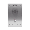 Intercomunicador IP, 2 líneas SIP, 2 relevadores con botón para llamada, anti-vandálico, IP65 e IK10, PoE