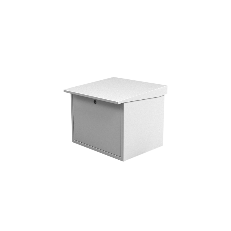 Gabinete para resguardo de baterías (hasta dos baterías PL110D12). Lámina Galvanizada.