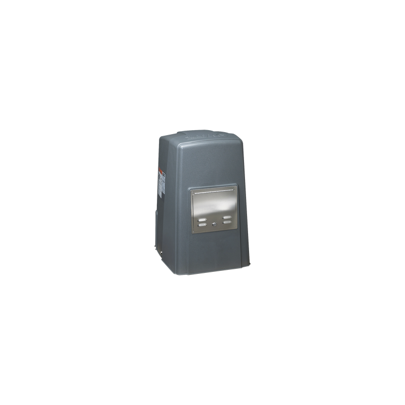 Motor para puerta corrediza / Cadena (Incluye 6 metros) / Peso máximo de la puerta 450 Kgs / Baterias de respaldo incluídas /Uso Continuo 
