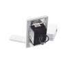 (Caseta Wireless) Kit Hub controlador, atenuador (dimmer), control y tapa.