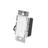 (Caseta Wireless) Atenuador de pared. Aumenta/Disminuye Intensidad de Iluminación.  No requiere cable neutro. 150W LED / 600W INC/HAL