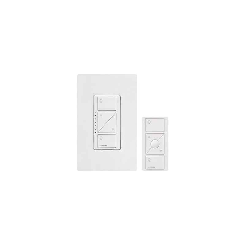 (Caseta Wireless) Kit, Atenuador, control remoto PICO y tapa.