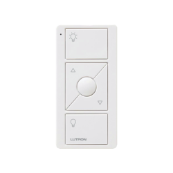 Control remoto PICO 3 botones encender/apagar, atenuador (dimmer) y botón favorito, complemente con un atenuador Caseta, RA2, RadioRa2.