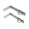 Juego de 2 Herrajes de Pared para Sujeción de Mástil (1-1/4" a 2")