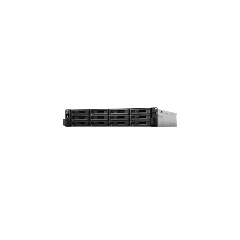 Unidad de Expansión Synology RX1217/RX1217RP | 12 Bahías de Disco | Compatible con SATA 3.5” y 2.5” | Expansión de Volumen en Línea | Fuentes de Alimentación Redundantes (RX1217RP) | Administración con