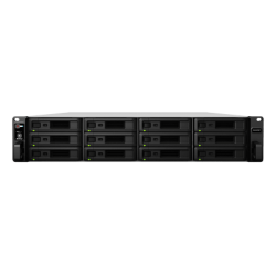 Unidad de Expansión Synology RX1217/RX1217RP | 12 Bahías de Disco | Compatible con RackStation 2U | Expansión de Volumen en Línea | Fuentes de Alimentación Redundantes (RX1217RP) | Administración DSM.