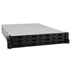 Unidad de Expansión Synology RX1217/RX1217RP | 12 Bahías de Disco | Compatible con RackStation 2U | Expansión de Volumen en Línea | Fuentes de Alimentación Redundantes (RX1217RP) | Administración DSM.