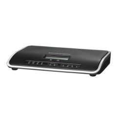 Conmutador IP-PBX de 2 puertos FXO + 2 FXS, 30 llamadas concurrentes, 500 usuarios y doble puerto Gigabit