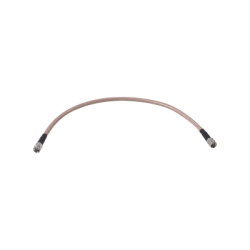 Jumper con cable RG-142 con conectores  SMA Macho/SMA Macho de 30 cm.