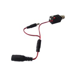 (TRANSCEPTOR) TRANSMISOR DE VIDEO ACTIVO DE LARGO ALCANCE /  400 Metros con RECEPTOR ACTIVO TT4501R / Resolución 2 MP / Compatible con cámaras HD-TVI/CVI/AHD/CVBS / Protección Interconstruida contra sobretensión.