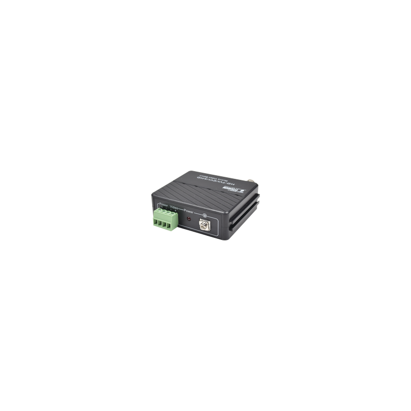 (TRANSCEPTOR) RECEPTOR DE VIDEO ACTIVO DE LARGO ALCANCE /  400 Metros con RECEPTOR ACTIVO TT4501T / Resolución 2 MP / Compatible con cámaras HD-TVI/CVI/AHD/CVBS / Protección Interconstruida contra sobretensión.