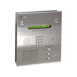Control de acceso / Gabinete empotrable / 2 puertas / 3000 números telefónicos / 11 dígitos / Directorio en pantalla / Lineas A/D