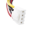 Cable Doble de Corriente SATA / Compatible con DVR's epcom / HIKVISION / 25 cms de Longitud