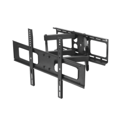 Montaje de Pared Universal Articulado para Monitores de 32 a 55" / Carga Máxima 50 Kg / Vesa 600 x 400 / 400 X 400 / 400 x 200 / Separacion de Pared de 7.6 cm a 51 cm / Acero / 15° de Inclinación