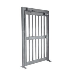 Puerta de Alta Seguridad de Cuerpo Completo  ACABADO EN ACERO GALVANIZADO