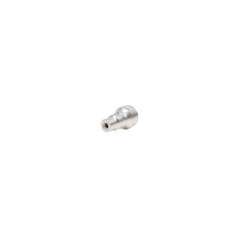 Adaptador UNIDAPT Hembra a RCA Hembra, Plata / Oro / Teflón.