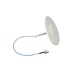 Antena plana blanca DAS para techo, 698-2700 MHz, bajo PIM, N Hembra.