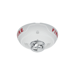 Bocina con Lámpara Estroboscópica, Montaje en Techo, Color Blanco, Nuevo Diseño Moderno y Elegante y Menor Consumo de Corriente