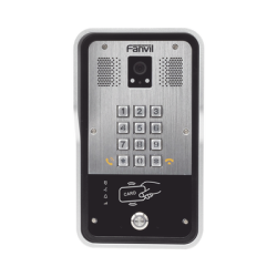 Video Portero SIP Con Cámara, 1 Relevador Integrado, Onvif y lector de tarjetas RFID para acceso
