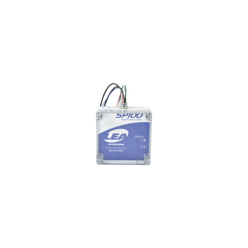 Supresor de Transitorios/Picos Para 120/240 Vac de Fase Partida  de 100 KA de Capacidad Por Fase en Gabinete NEMA 4