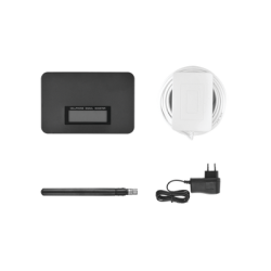 Kit Amplificador de Señal Celular de UNA banda de frecuencia / Mejora las llamadas convencionales / Soporta los datos de las tecnologías 2G y 3G de TELCEL, AT&T y MOVISTAR / Puede cubrir un espacio de hasta 140 m2.
