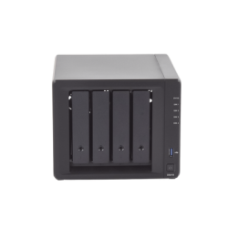 Servidor NAS de escrito de 4 bahías, soporta hasta 10TB por disco duro