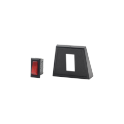 Panel frontal de 1 interruptor
