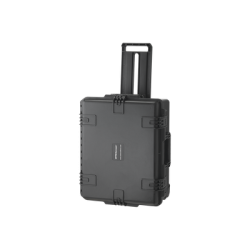 Maletín de carcasa rígida, resistente al agua, de uso rudo con asa y ruedas, para transportar 8 sistemas de intercomunicación OTTO Connect