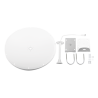 Antena Direccional con Frecuencia Extendida / 4.8 - 6.5 GHz / 28 dBi /  Jumper incluido con conector  SMA-Macho Inverso / Polaridad en 90º y 45º / Montaje incluido para torre o mástil  