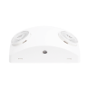 Luz de Emergencia Dual LED ultra compacta/150 lúmenes/Luz fría/Batería de Respaldo Incluida/Botón de test.