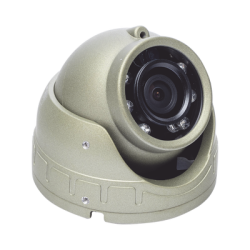 Cámara Mini Domo AHD 2 Megapixel / Lente 2.8 mm / 3 mts IR / Micrfono Integrado / Uso en Interior / Compatible con DVR´s Moviles Streamax / Conector Tipo Aviación