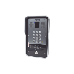 Audio Portero IP  2 líneas SIP con relevador integrado, Lector RFID para acceso por clave numérica, tarjeta o llamada remota, PoE