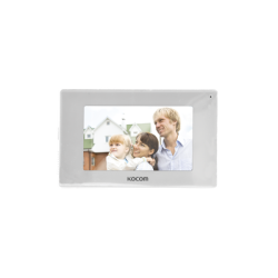 MONITOR 7" COLOR BLANCO, ALTA DEFINICIÓN (HD),TIPO ESPEJO,  CON ENTRADA  MICROSD PARA GRABACIÓN