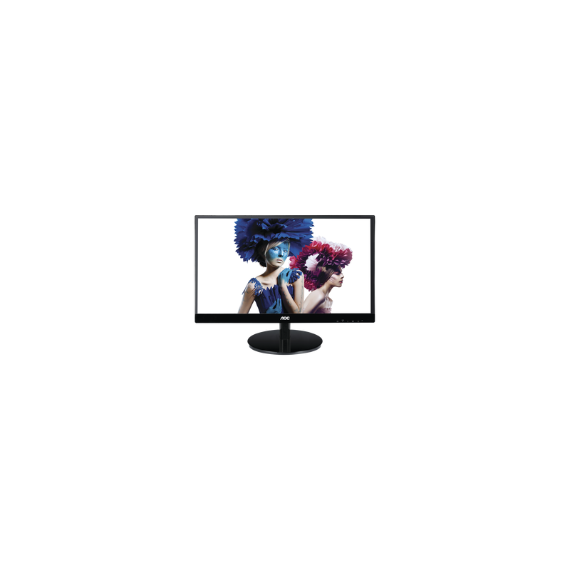 Monitor  LED de 27", Resolución 1920 x 1080 Pixeles con Entradas de Video VGA / HDMI con MHL / Displayport. Panel IPS con Marco Esbelto y Bocinas Integradas