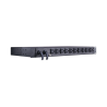 PDU ATS (Fuente Redundante Auto-transferible) Medible, Para Distribución de Energía, 2 Entradas 120 Vca NEMA5-15P, Con 10 Salidas NEMA 5-15R, Horizontal 19in, 1UR